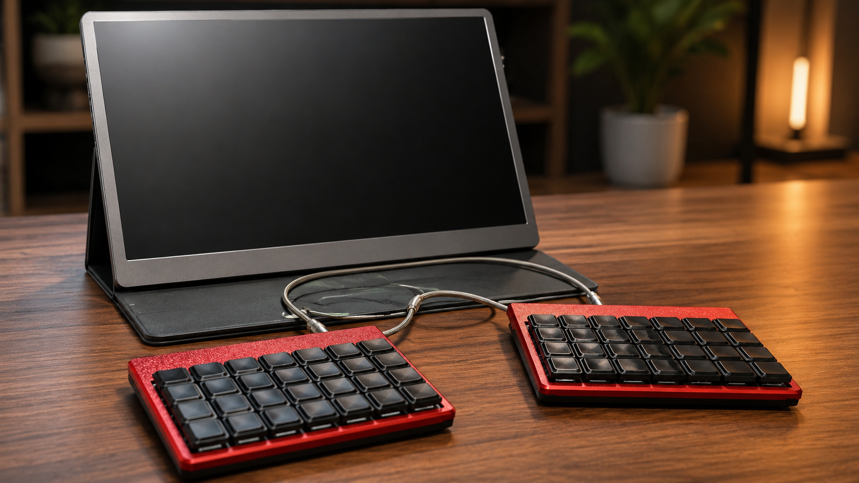 Internal Wire Split Keyboard