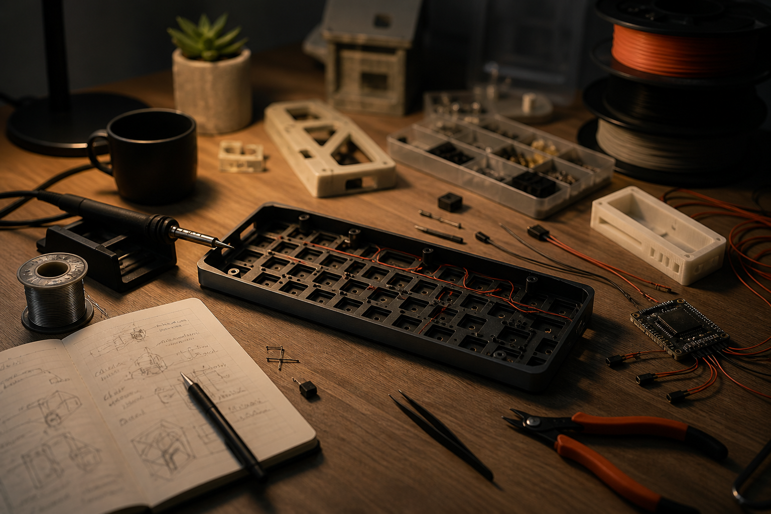 Production image for take&clock works